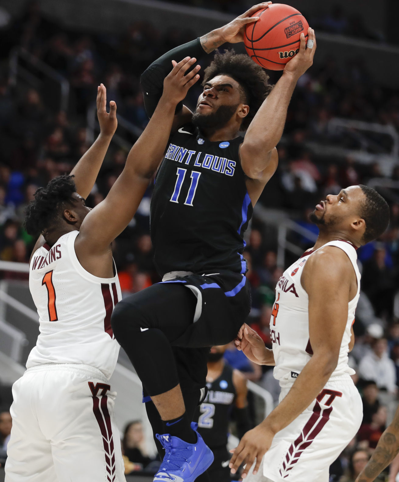 NCAA Saint Louis Virginia Tech Basketball